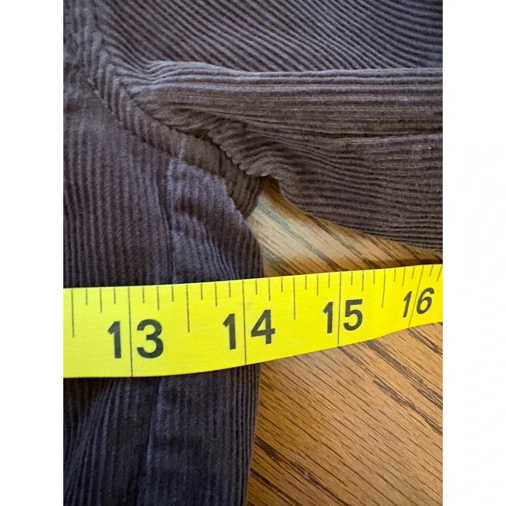 Lands' End Corduroy Blazer Kids Small 8 Brown Elbow Patches Sport Coat Jacket